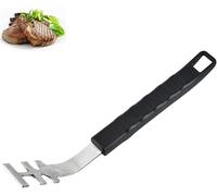 Levier de Grille de Barbecue,tête en Acier Inoxydable,culinaire modulaire pour soulever Facilement Les grilles Chaudes et Sales, 25,7cm,pour Tous Les barbecues avec Utilisation modulaire culinaire