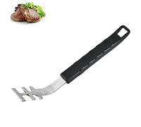 Levier de Grille de Barbecue,tête en Acier Inoxydable,culinaire modulaire pour soulever Facilement Les grilles Chaudes et Sales, 25,7cm,pour Tous Les barbecues avec Utilisation modulaire culinaire