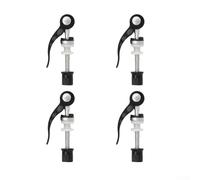 Levier de libération rapide pour tube de selle de vélo, collier de serrage à dégagement rapide, boulon de levage de verrouillage pour vélos de route et VTT (noir)
