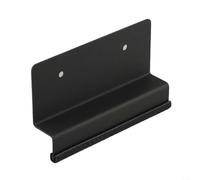 Levier de pied en fer pour portes d'armoire Noir mat | Ouverture mains libres, hygiénique pour propre, pas de graisse pour les poignées, idéal pour les mains pleines