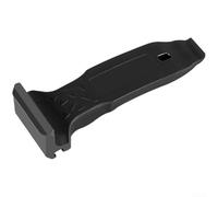 Levier de pneu en plastique robuste de 37 mm avec outil de libération d'air pour vélos et vélos électriques avec géométrie à double tête et ébavurage des bords pour une utilisation sûre