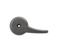 Levier de poignée de réglage for fauteuil inclinable gris 74345 compatible avec le siège passager droit Silverado Sierra 1500 2500 3500 HD 2003-2007 88941656 88941657(Left)