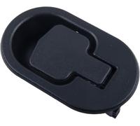 Levier de rechange noir pour fauteuil inclinable - Poignée de rechange en plastique ABS - Compatible avec la plupart des meubles