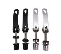 Levier de serrage de tige de selle Vis à dégagement rapide for vélo, 1 pièce, levier à came, tige de selle de vélo, boulon de brochette M6 35/40/50/55/60/65/70/75/85mm, pièces de cyclisme(M6x65 Black)