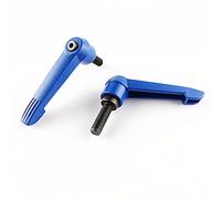 Levier de serrage M8, poignée réglable en plastique, 4 pièces(M8x63x30)