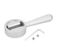 Levier de vapeur pour café en alliage d’aluminium, levier de vapeur de remplacement pour BAE02 02s PE3899 3231, bouton de vapeur économisant les efforts et offrant une sensation (Argent)