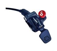 Levier de verrouillage à distance pour fourche avant de vélo, interrupteur | Pour VTT, Suntour pour Rockshox, guidon de 22,2 mm, tuyau de 450 mm, câble de 650 mm, finition noire, facile à installer