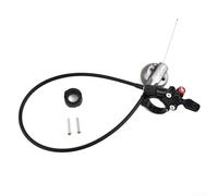 Levier de verrouillage de fourche à distance de vélo pour SR, pour Epicon pour Raidon, XCR pour XCM, pour fourche de suspension NCX 22,2 mm Support de guidon en alliage d'aluminium robuste Noir