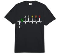Levier de Vitesse 1 vers Le Bas 5 UP 1N23456 Speed Biker Homme Comfort Colors Adult Heavyweight T-Shirt