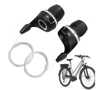 Levier de vitesse à 6 vitesses pour vélo | Manette de vitesse pour VTT | Manette de changement de vitesse pour vélo | Ajusteur Geear | Composants de levier de frein de rechange pour VTT, route de