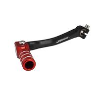 Levier de Vitesse de Moto,Levier de Vitesse Pliable en Aluminium CNC-Rouge