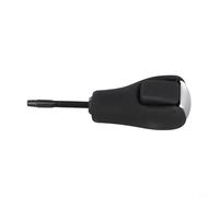 Levier de vitesse en cuir pour BMW, parfaitement adapté pour les séries E39 E46 E60 de 2005 à 2013 véhicules automatiques (58 mm, argent)