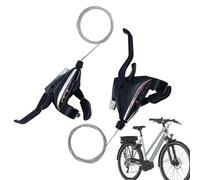 Levier de vitesse - Leviers de pouce 3 x 9 vitesses, 1 paire de vélo, câble intérieur de précision | Transmission fluide pour les sentiers pliants sur route, l'équitation, le fitness, l'entraînement