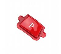 Levier de vitesse LHD, bouton de stationnement automatique, bouton lettre P | Compatible avec BMW Série 1, 2, 3, 4, 5, 7, X3, X4, X5, X6, E60, F20, F21, F30, F34, F36, F10, F11, F25(Red,E)