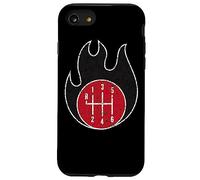 Levier de Vitesse Manuel à 6 Vitesses pour Fanatic Coque pour iPhone SE (2020) / 7/8