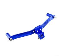 Levier de Vitesse pour moto Aluminium Double Sens - Pédale de Changement pour robuste pour Dirt Bike (blue)