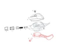 Levier de vitesse Sram X01 Eagle Trigger Pull Lever Kit Right Noir