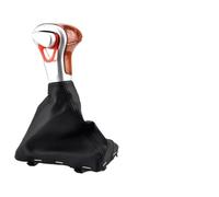 Levier de vitesses manuelle Compatible Avec Pour A4 Pour A5 Pour B8 2009 2010 2011 2012 2013 2014 2015 Pommeau De Levier Vitesse Pour Voiture(Wood Grain Black)