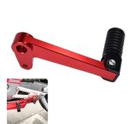 Levier de Vitesses pour Moto FB Mondial HPS 125 300 Hipster HPS125 HPS300, pédale de Frein arrière, Repose-Pieds, Protection, Adaptateur (Rouge)