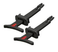 Levier Dégagement Capot Compatible Avec VW Pour Bora Pour Golf MK4 1998-2006 1J0823593C 2 Pièces Noir Capot Capot Déverrouillage Tige Verrouillage Loquet Poignée Tirer Attraper Clip