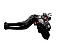 Levier d'embrayage Câble d'embrayage De Frein Et Levier d'embrayage, Roulement À Billes Réglable, 22 Mm, 7/8 Pouces, Convient À La Plupart des Motos Clutch Lever Handle(Black)