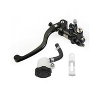 Levier d'embrayage Convient À La Plupart des Motos 14mm/15mm, Pompe De Frein Et d'embrayage, Poignée De Levier De Maître-Cylindre, Accessoires De Moto Clutch Lever Handle(Black Left 14mm)