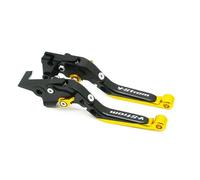 Levier d'embrayage corne de vache Pour SUZUKI V-Storm DL650 VStorm 2004-2010 Leviers De Frein Et D'embrayage CNC Réglables Pliables Avec Poignée Extensible(BKGLBKGL)