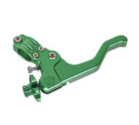 Levier d'embrayage court en aluminium, contrôle d'embrayage à un doigt, pour guidon de 22 mm, s'adapte à la plupart des motos tout-terrain comme CRF250R (vert)