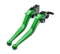 Levier d'embrayage de frein Accessoires CNC pour Yamaha FZ6 FAZER FZ8 FZ1 : Leviers de frein et d'embrayage, poignée réglable(Vert)