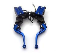 Levier d'embrayage de frein Leviers de frein et d'embrayage hydrauliques 7/8" pour réservoir maître-cylindre, compatibles avec les motos sportives