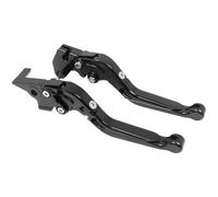 Levier d'embrayage de frein Leviers de frein et d'embrayage pliables pour moto, poignées de guidon adaptées à YAMAHA YZF R3 YZF R3 2015-2020 YZF-R3 Leviers d'embrayage Frein Moto(Black)