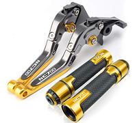Levier d'embrayage de Frein pliable for ホンダ用 NC700 S X NC700S NC700S NC700x 2012 2013 CNC CNC Réglable Racing Racing Poignée Grips Poignée De Frein Embrayage(OR)