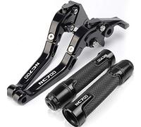 Levier d'embrayage de Frein pliable for ホンダ用 NC700 S X NC700S NC700S NC700x 2012 2013 CNC CNC Réglable Racing Racing Poignée Grips Poignée De Frein Embrayage(NOIR)