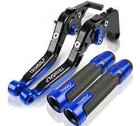 Levier d'embrayage de Frein Pliable pour Honda Transalp 600 Moto Pliant Freins Réglable Bâilloirs d'embrayage Grippe Grippe Grip (Couleur : 5)