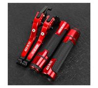 Levier d'embrayage de moto, Poignée de frein d'embrayage for Suzuki GSR750 GSR 750 2011-2023 2022 leviers de frein d'embrayage réglables extensibles et pliables CNC for moto poignées de guidon (ROUGE)