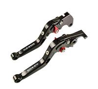 Levier d'embrayage et de Frein Pliable et Extensible usiné CNC pour GSX-S 750 GSXS 750 2011-2019 Noir