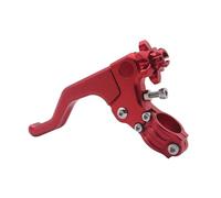 Levier d'embrayage et levier frein moto Pour CRF250R 2004-2017 Pour CRF450R 2002-2017 Pour CRF450RX 2017 Levier D'embrayage Court Pour Moto(Red)