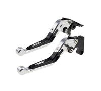 Levier D'embrayage Frein Poignée Pour CFMOTO 250-SR 250 SR 250SR 2019-2022 Leviers De Frein Et D'embrayage Moto Pliables Extensibles Et Réglables(F)