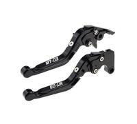 Levier D'embrayage Frein Poignée Pour MT-03 MT03 MT 03 2015-2022 Leviers De Frein Et D'embrayage Moto Réglables Pliables Et Extensibles(N)