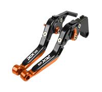 Levier D'embrayage Frein Poignée Pour PCX125 PCX 125 ALLYEARS Leviers De Frein Et D'embrayage Réglables Pour Moto(C)