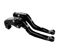 Levier d'embrayage Frein pour Kawasaki pour Z800 pour Z800 E 2013-2016 Levier d'embrayage Ensemble Leviers Frein Leviers Poignée Pliants Réglables Accessoires De Moto(Black)