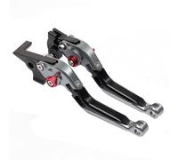 Levier d'embrayage Frein pour Loncin pour VOGE 300 pour Rally 300 pour 300RALLY pour 300GY Moto CNC Aluminium Réglable Frein Embrayage Leviers Poignée Pliante 2022 2023(A-Titanium)