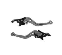 Levier d'embrayage Levier de frein à disque double en aluminium réglable pour scooters vélos électriques 1 paire accessoires moto(For titanium color)