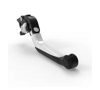 Levier d'embrayage Levier de frein avant réglable, pliable et extensible pour moto ZERO FXS Z2 FXS ZF7.2 S/DS ZF7.2 S/SR/DS/DSR ZF14.4 Levier d'embrayage Frein Moto(Black silver)