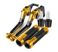 Levier d'embrayage Levier Frein Moto pour Kawa&saki Z650 Z650RS 2017-2024 Accessoires De Moto Leviers De Frein Et d'embrayage Pliables Et Réglables Poignées De Guidon(Or)