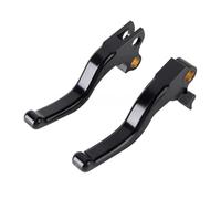 Levier d'embrayage Leviers à Main de Moto pour Har&Ley Dyna Street Bob FXDB IBP Wide Glide CVO/SE 1996 - 2017, Levier de Frein et d'embrayage au Guidon