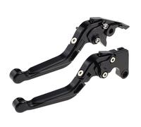 Levier d'embrayage moto pour Yamaha FZS 600 FZS600 pour FAZER 2003 1999 2000 2001 2002 1998 Leviers de frein et d'embrayage réglables, pliables et extensibles en aluminium CNC pour moto