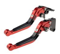 Levier d'embrayage moto pour Yamaha YZF R1 YZF-R1 YZFR1 2004-2014 YZF R6 YZF-R6 YZFR6 2005-2016 Leviers de frein et d'embrayage réglables, pliables et extensibles en aluminium CNC pour moto