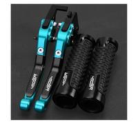 Levier d'embrayage pour CFM&OTO CF Moto 450SR 450 SR Leviers De Frein Et d'embrayage Poignées Guidon 7/8'' 22MM(Ice Blue2)