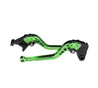Levier d'embrayage pour Kawasaki pour Ninja 500 pour Z500 SE 2024-2025 poignée réglable en Aluminium Levier d'embrayage de Frein de Moto Levier Embrayage Moto(Long Green)